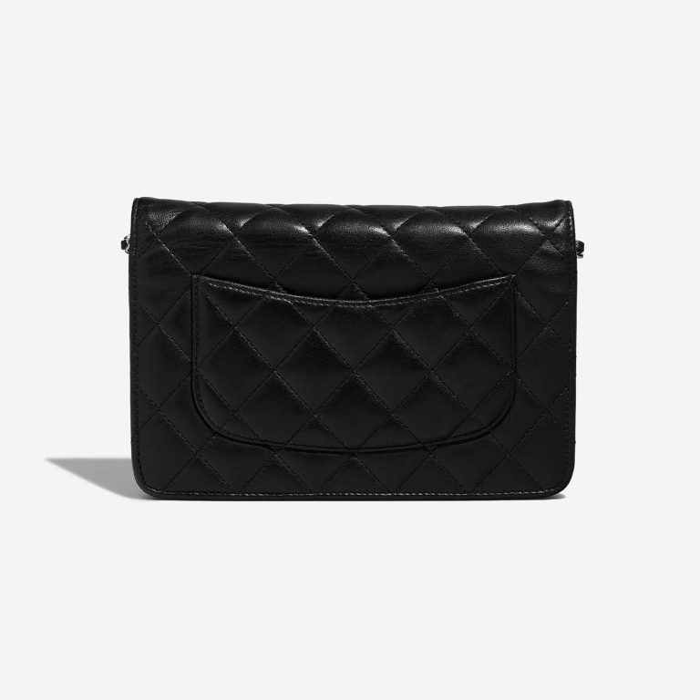 Chanel Timeless WalletOnChain Black Back  | Sell your designer bag on Saclab.com