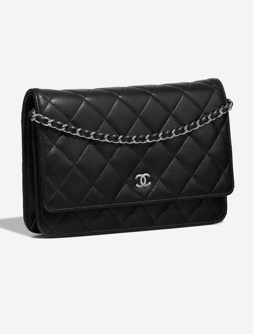 Chanel Timeless WalletOnChain Black Side Front  | Sell your designer bag on Saclab.com