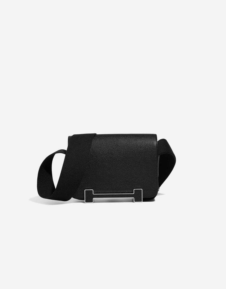 Hermès Geta onesize Black Front  | Sell your designer bag on Saclab.com