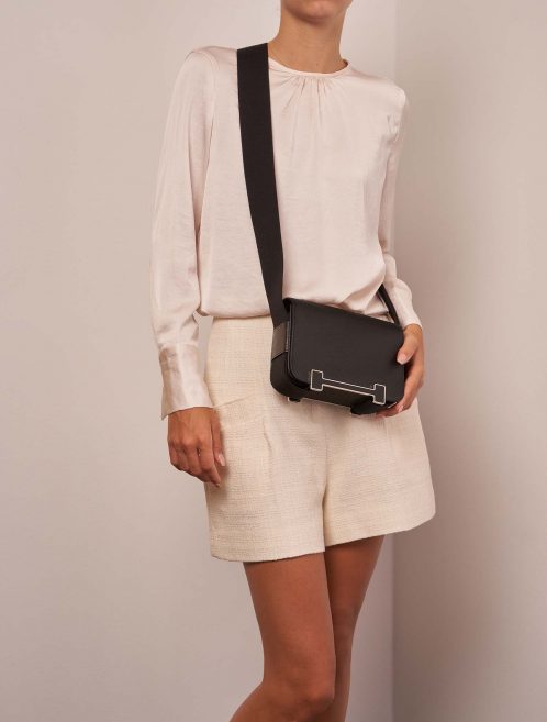 Hermès Geta onesize Black Sizes Worn | Sell your designer bag on Saclab.com