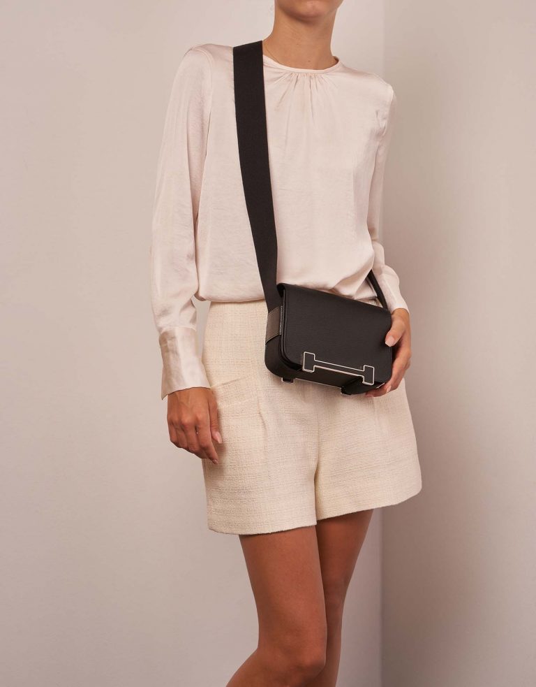 Hermès Geta onesize Black Sizes Worn | Sell your designer bag on Saclab.com