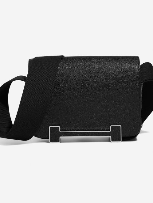 Hermès Geta onesize Black Front  | Sell your designer bag on Saclab.com