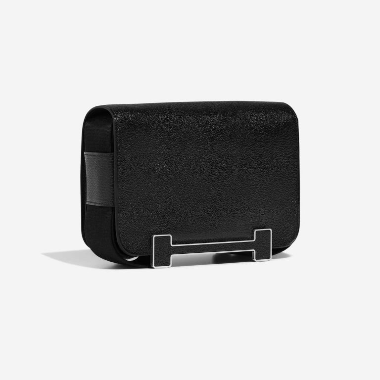 Hermès Geta onesize Black Side Front  | Sell your designer bag on Saclab.com