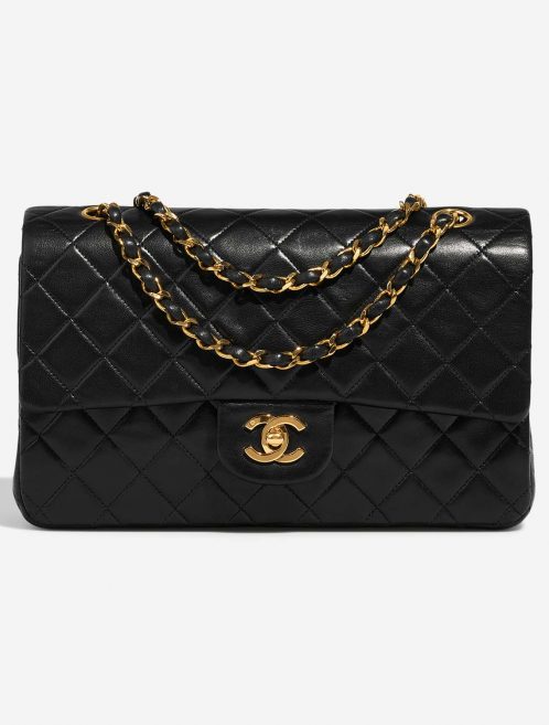 Chanel Timeless Medium Black Front  | Sell your designer bag on Saclab.com
