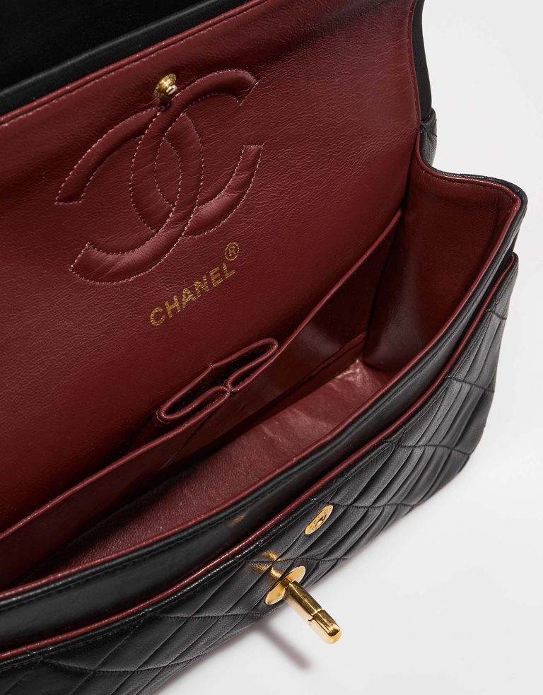 Chanel Timeless Medium Black Inside  | Sell your designer bag on Saclab.com