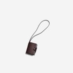 Hermès UlysseNanoCharm RougeSellier-BleuSaphir Front  | Sell your designer bag on Saclab.com