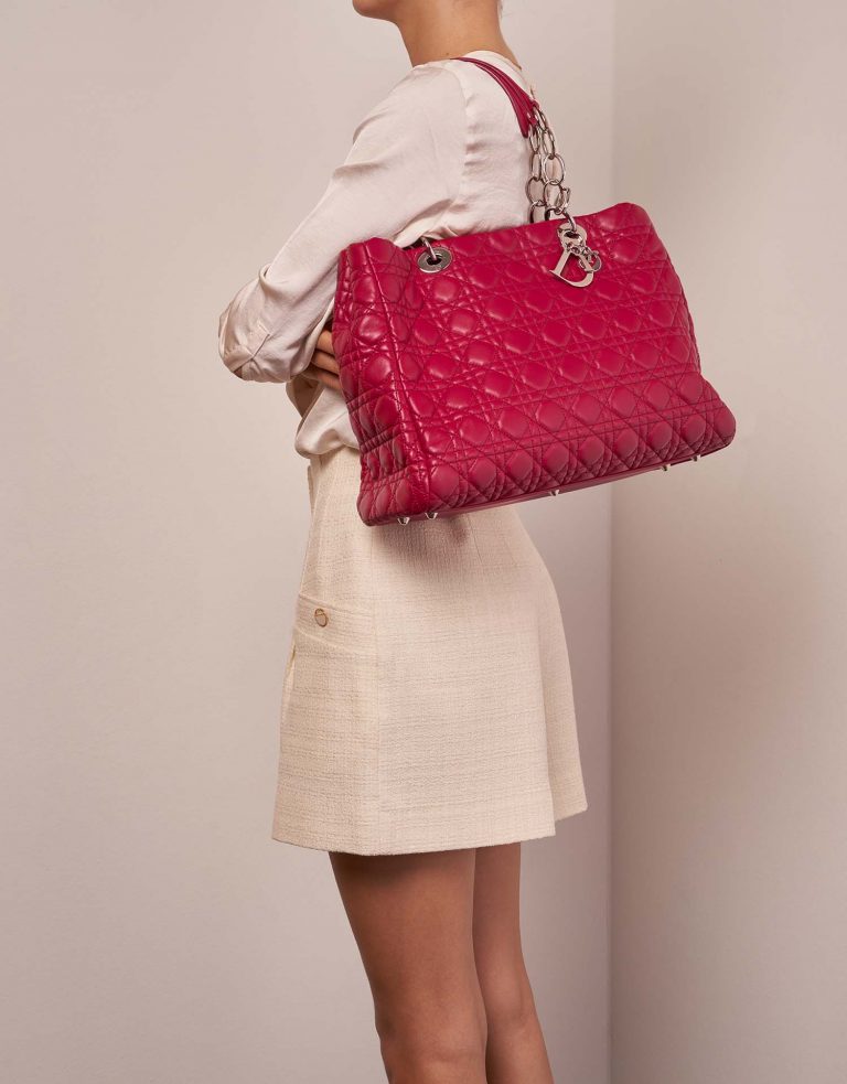 Dior Shopper RaspberryRed 1M | Sell your designer bag on Saclab.com