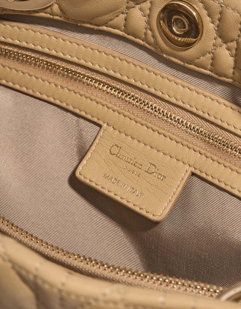 Dior Shopper Small Beige Logo  | Sell your designer bag on Saclab.com