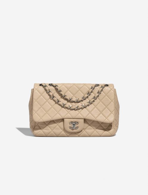 Chanel Timeless Jumbo Beige Front  | Sell your designer bag on Saclab.com