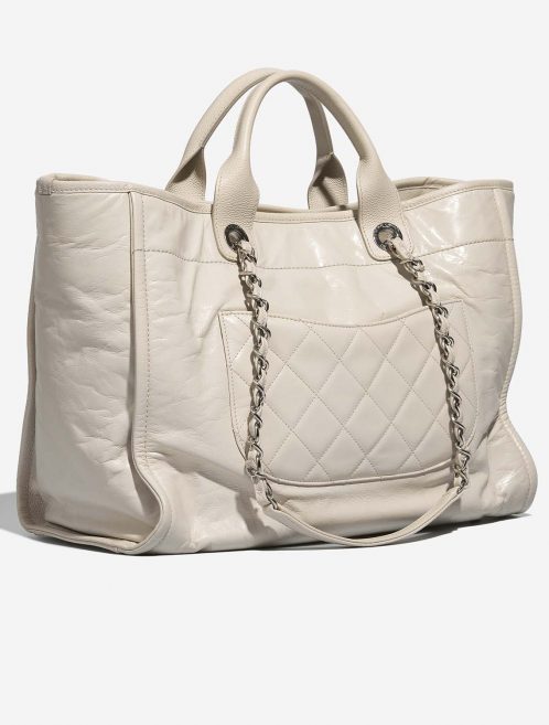 Chanel Deauville Medium White 7SB S | Sell your designer bag on Saclab.com