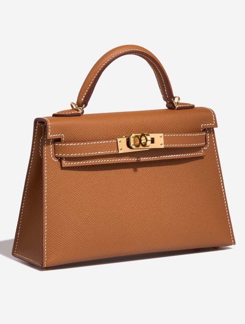 Hermès Kelly Mini Gold Side Front  | Sell your designer bag on Saclab.com