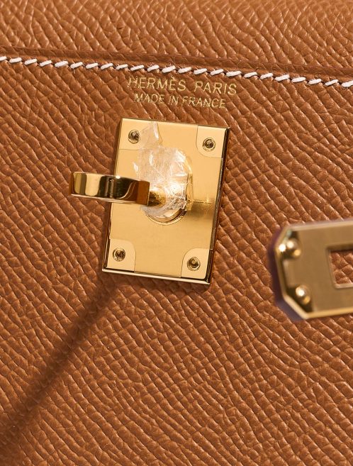 Hermès Kelly Mini Gold Logo  | Sell your designer bag on Saclab.com