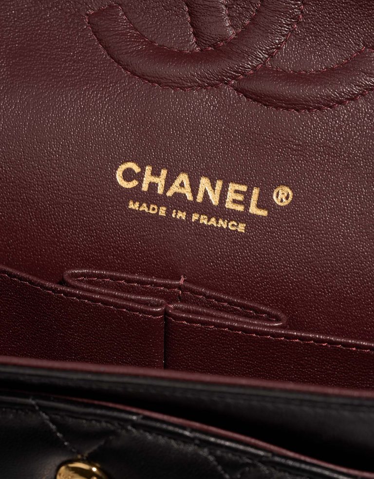 Chanel Timeless Medium Black Logo  | Sell your designer bag on Saclab.com