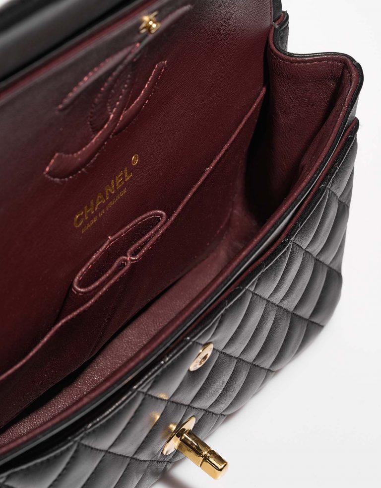 Chanel Timeless Medium Black Inside  | Sell your designer bag on Saclab.com
