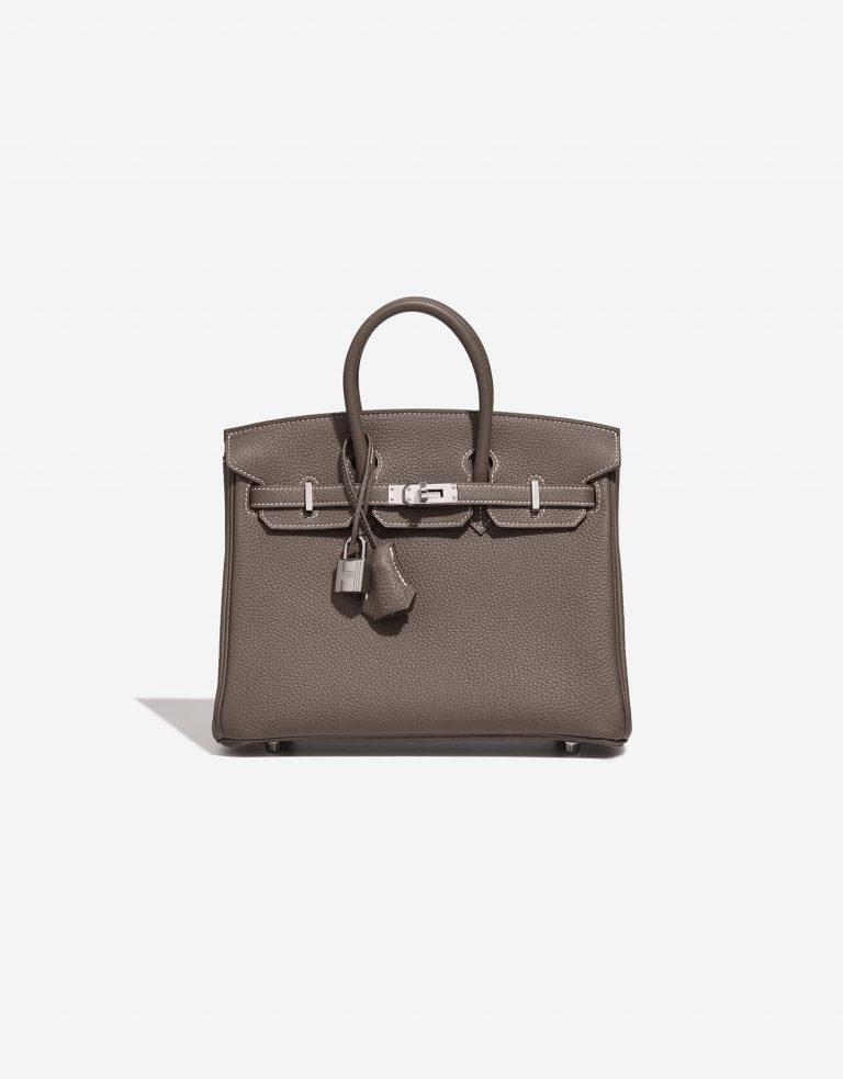 Hermès Birkin 25 Etoupe Front  | Sell your designer bag on Saclab.com