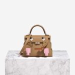 Hermès Kelly DollPicto Chai-Mauve-TerreBattue-Celeste Front  | Sell your designer bag on Saclab.com
