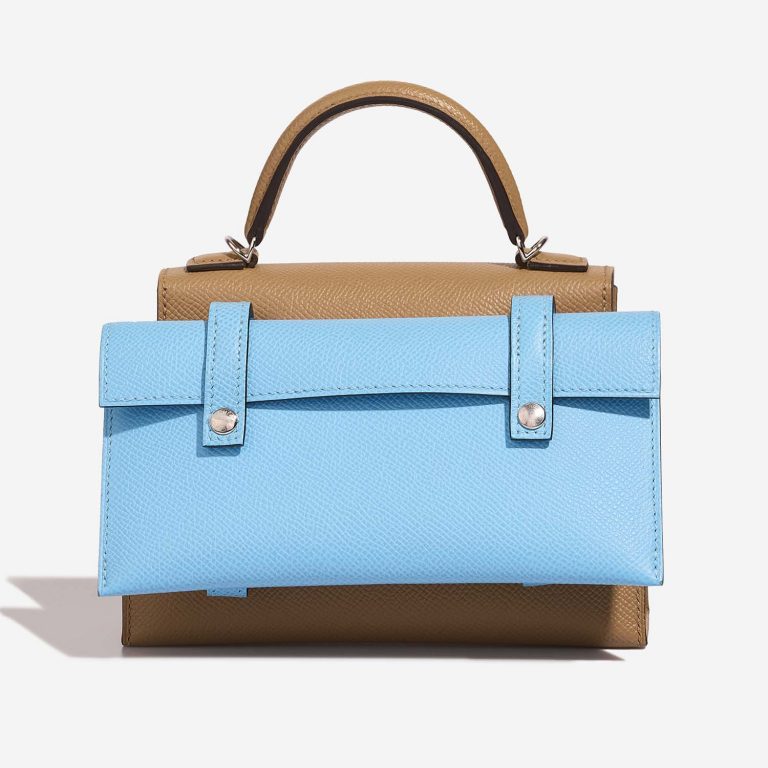 Hermès Kelly DollPicto Chai-Mauve-TerreBattue-Celeste 5BS | Sell your designer bag on Saclab.com