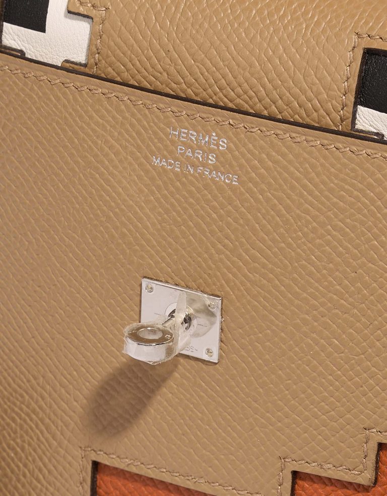 Hermès Kelly DollPicto Chai-Mauve-TerreBattue-Celeste Logo  | Sell your designer bag on Saclab.com