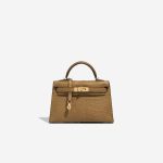 Hermès Kelly Mini Kraft  Front  | Sell your designer bag on Saclab.com