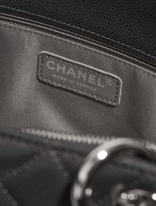 Chanel GST Charcoal Logo  | Sell your designer bag on Saclab.com