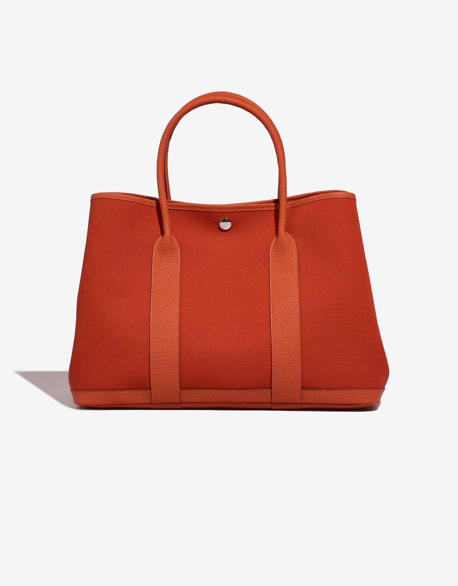 Hermes アンタンポレル 36 Hermès Garden Party 36 Toile / Negonda Orange Poppy / Capucine