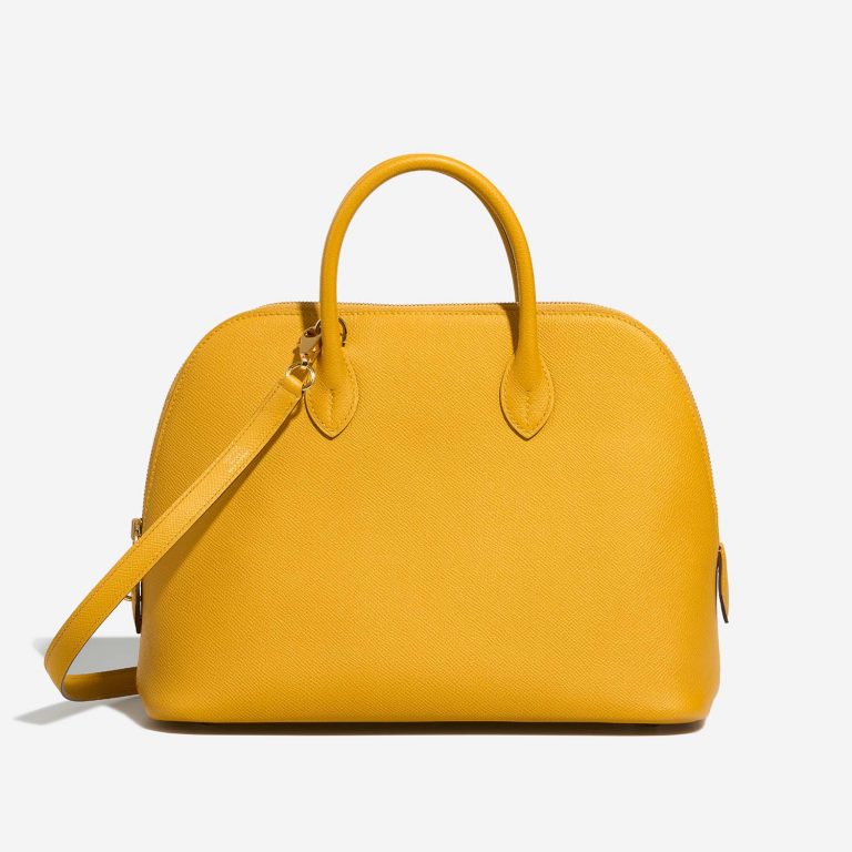 Hermès Bolide 31 JauneAmbre Front  | Sell your designer bag on Saclab.com
