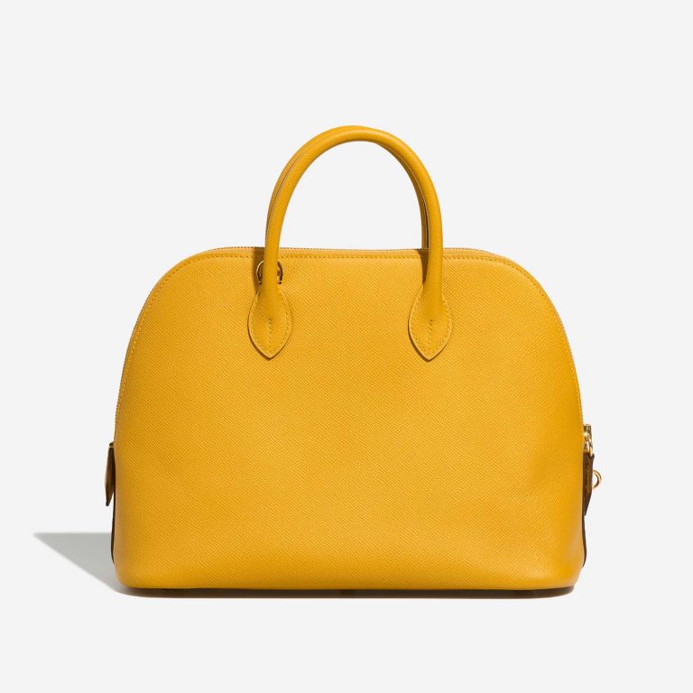 Hermès Bolide 31 JauneAmbre Back  | Sell your designer bag on Saclab.com