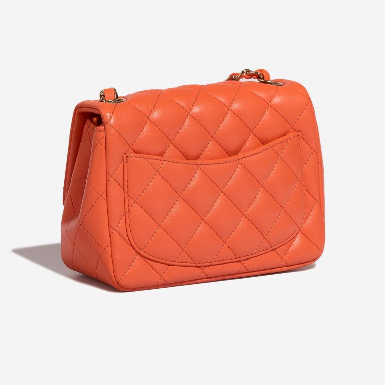 Chanel Timeless MiniSquare Orange 7SB S | Sell your designer bag on Saclab.com