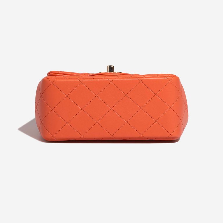 Chanel Timeless MiniSquare Orange Bottom  | Sell your designer bag on Saclab.com