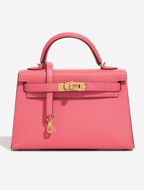 Hermès Kelly Mini RoseAzalée Front  | Sell your designer bag on Saclab.com