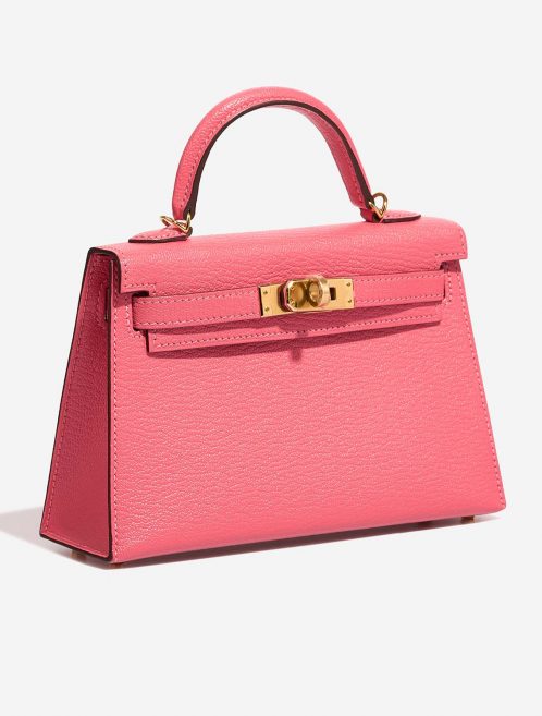 Hermès Kelly Mini RoseAzalée Side Front  | Sell your designer bag on Saclab.com