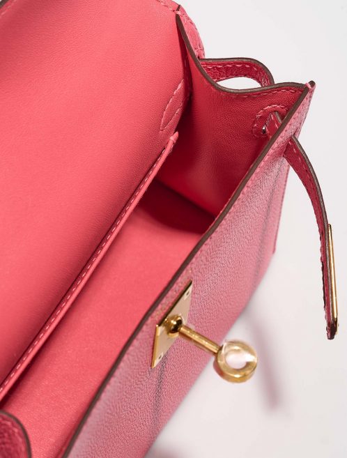 Hermès Kelly Mini RoseAzalée Inside  | Sell your designer bag on Saclab.com