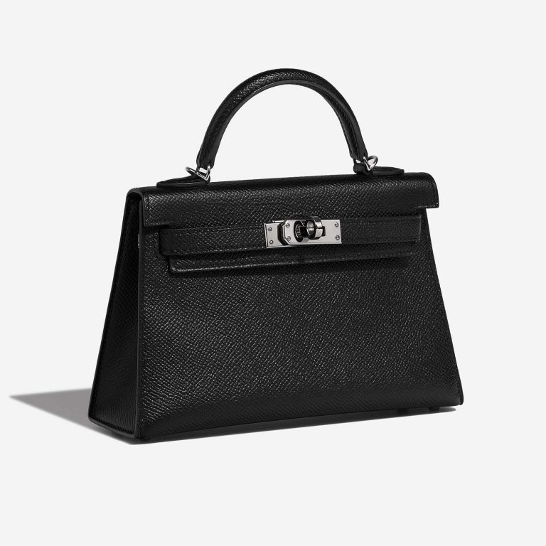 Hermès Kelly Mini Black Side Front  | Sell your designer bag on Saclab.com