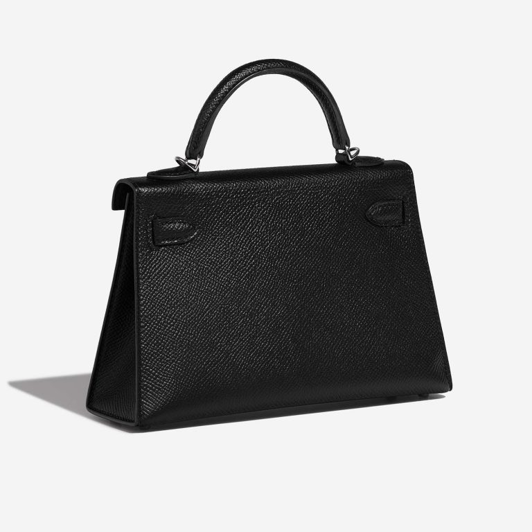 Hermès Kelly Mini Black 7SB S | Sell your designer bag on Saclab.com