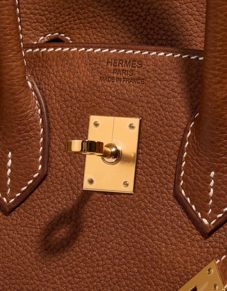Hermès Birkin 25 Fauve Logo  | Sell your designer bag on Saclab.com