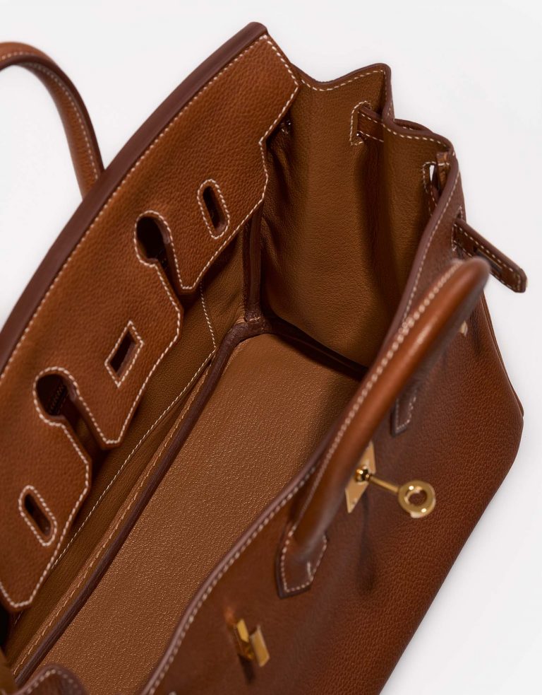 Hermès Birkin 25 Fauve Inside  | Sell your designer bag on Saclab.com
