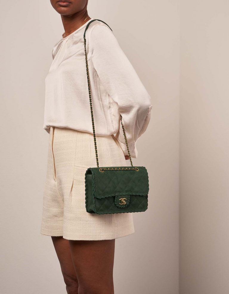 Chanel Timeless Small EmeraldGreen 1M | Sell your designer bag on Saclab.com