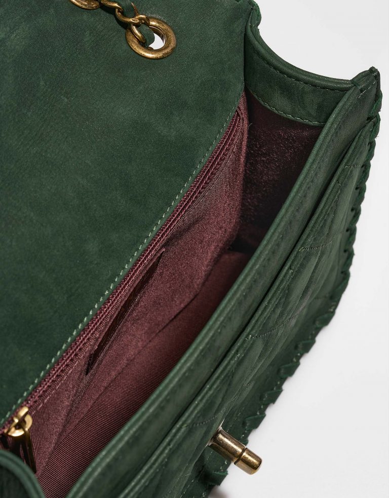 Chanel Timeless Small EmeraldGreen Inside  | Sell your designer bag on Saclab.com