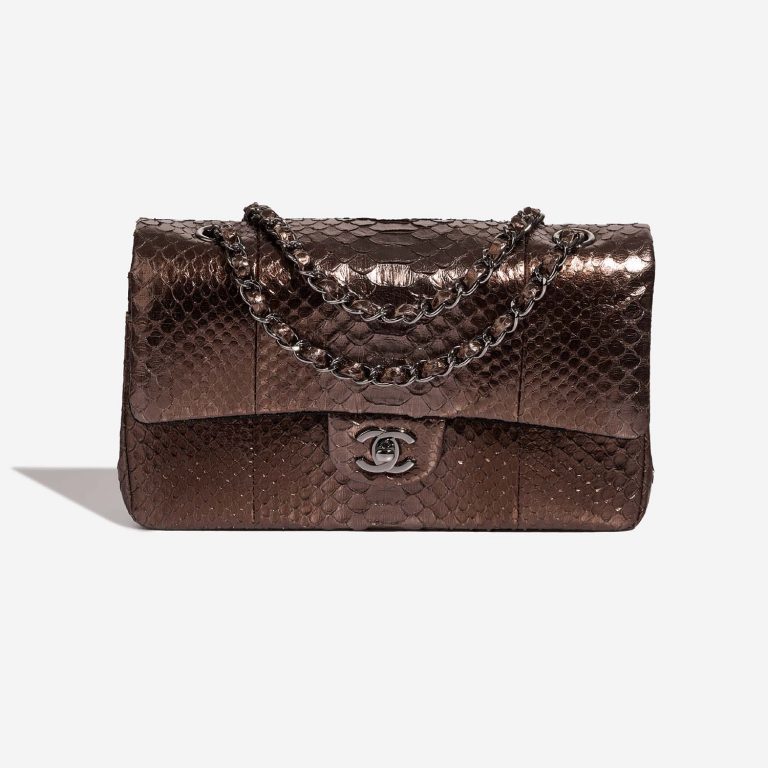 Chanel Timeless Medium Bronze Front  | Sell your designer bag on Saclab.com