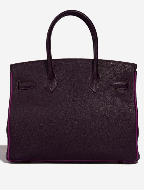 Hermès Birkin 30 Raisin-RosePourpre Back  | Sell your designer bag on Saclab.com