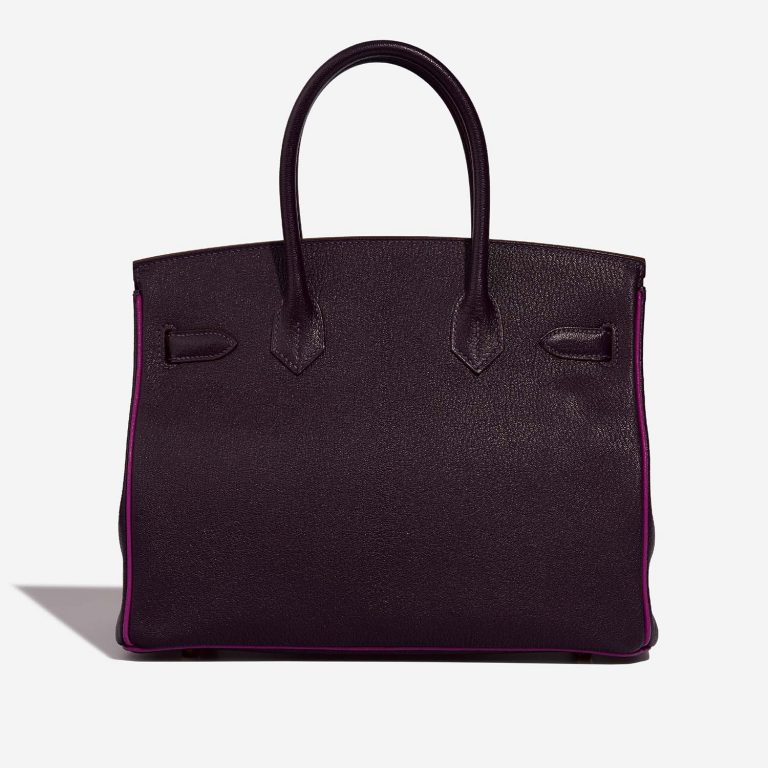Hermès Birkin 30 Raisin-RosePourpre Back  | Sell your designer bag on Saclab.com