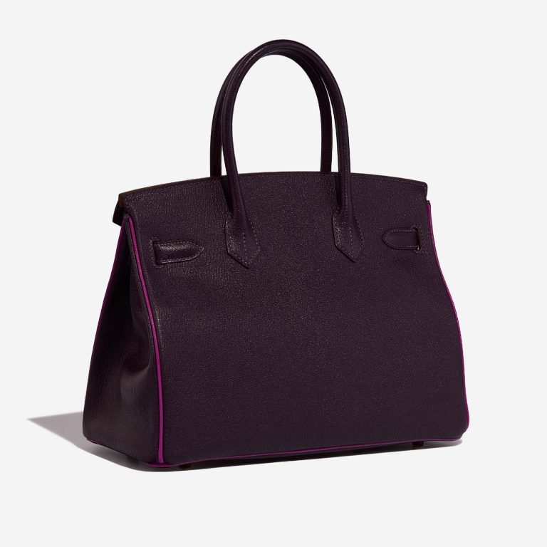 Hermès Birkin 30 Raisin-RosePourpre 7SB S | Sell your designer bag on Saclab.com