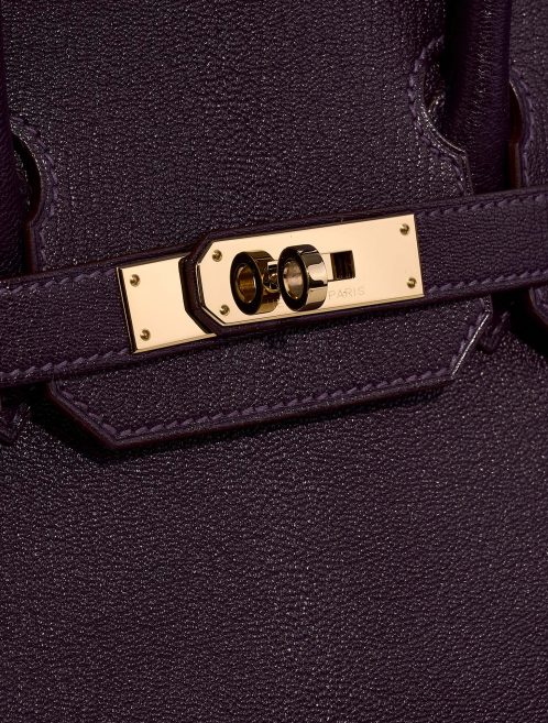 Hermès Birkin 30 Raisin-RosePourpre Closing System  | Sell your designer bag on Saclab.com