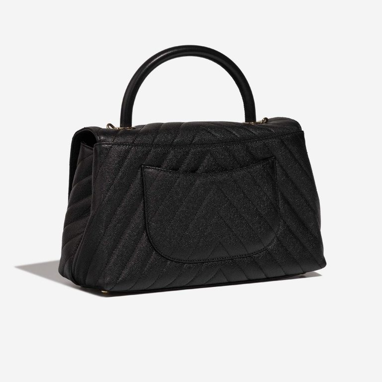 Chanel TimelessHandle Medium Black 7SB S | Sell your designer bag on Saclab.com