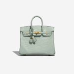 Hermès Birkin 25 VertD'Eau Front  | Sell your designer bag on Saclab.com