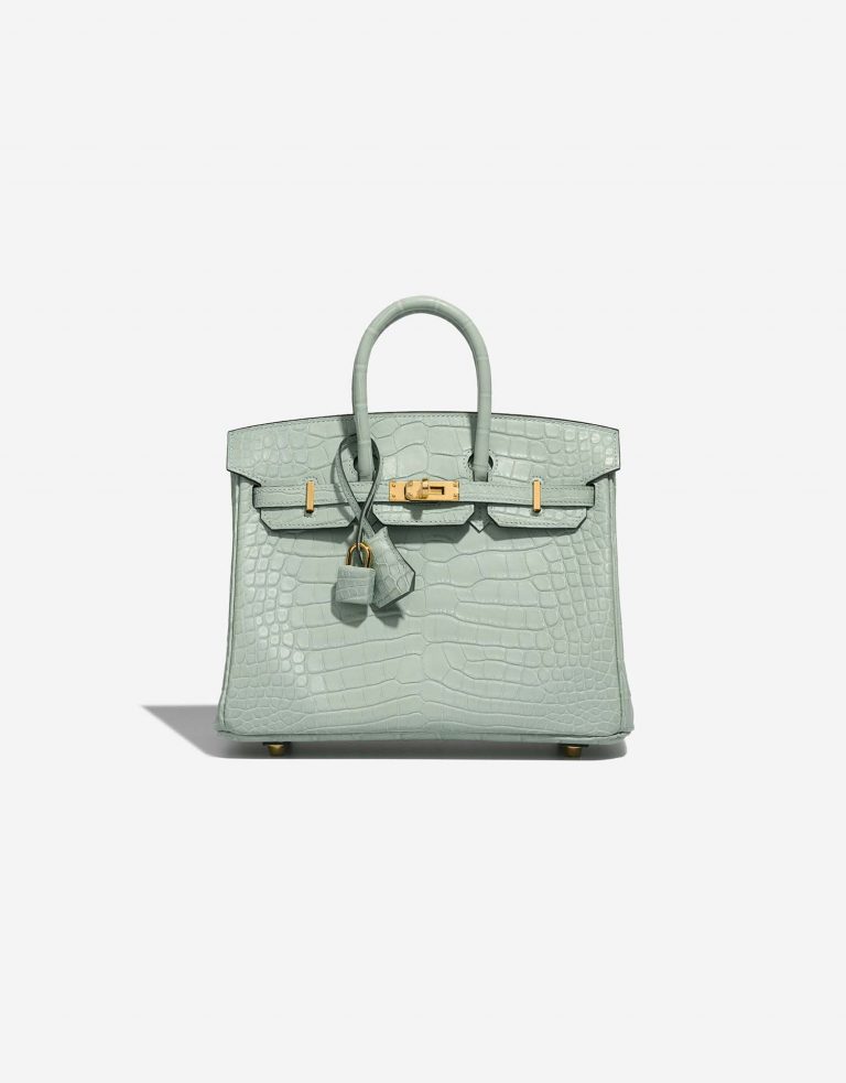 Hermès Birkin 25 VertD'Eau Front  | Sell your designer bag on Saclab.com