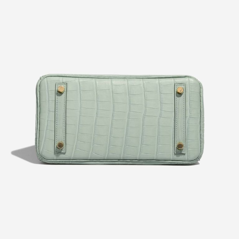 Hermès Birkin 25 VertD'Eau Bottom  | Sell your designer bag on Saclab.com