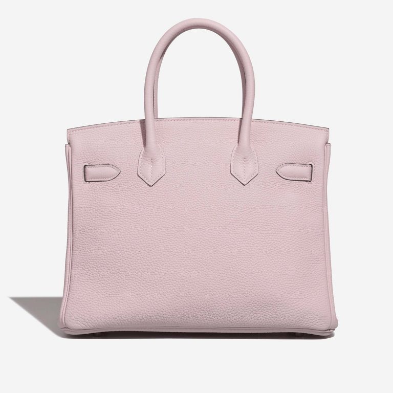 Hermès Birkin 30 MauvePale Back  | Sell your designer bag on Saclab.com