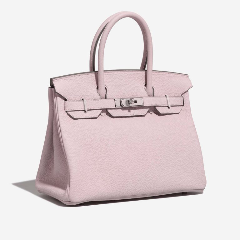 Hermès Birkin 30 MauvePale Side Front  | Sell your designer bag on Saclab.com
