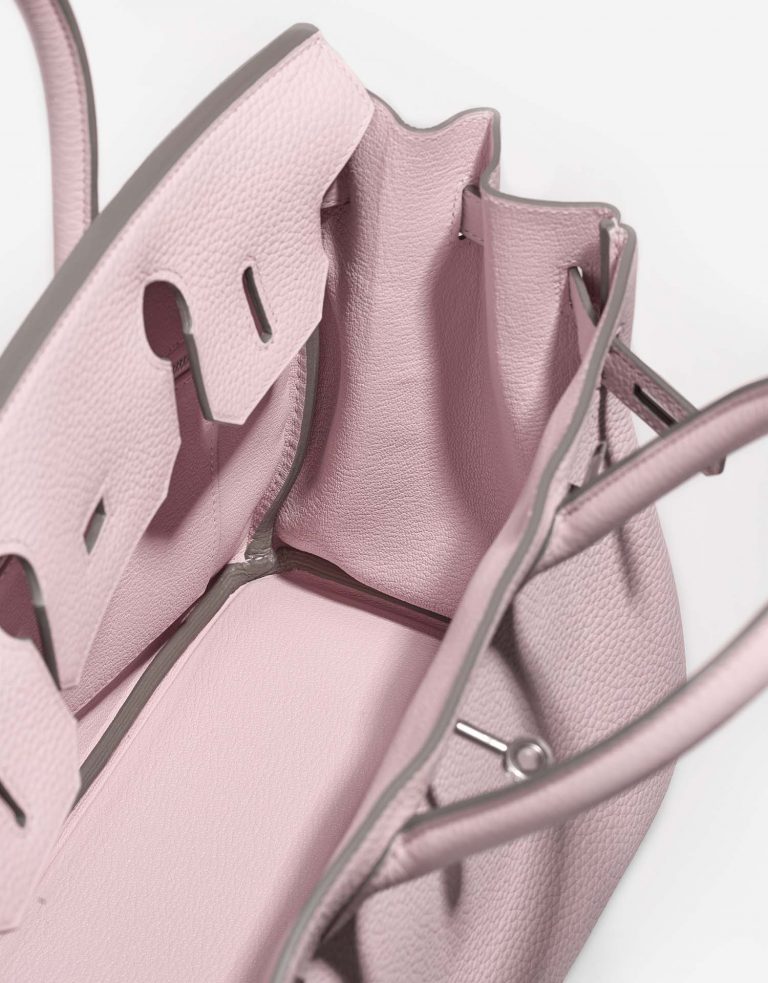 Hermès Birkin 30 MauvePale Inside  | Sell your designer bag on Saclab.com